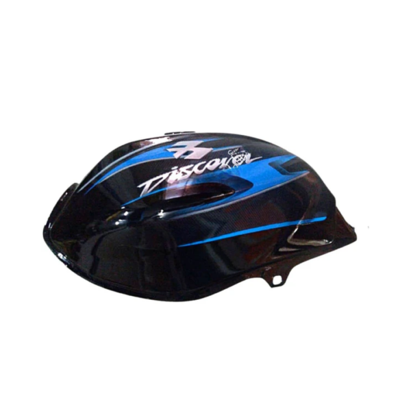 Ensons Petrol Tank for Bajaj Discover 135/ 125 Old Model (Black/Blue)
