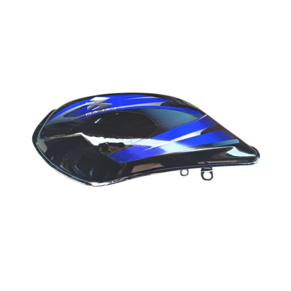 Ensons Petrol Tank for Bajaj Platina 100 | Black/Blue