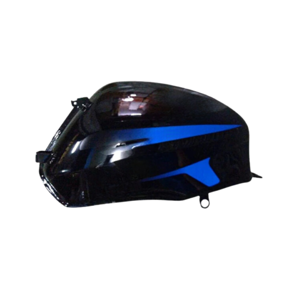 Ensons Petrol Tank for Bajaj Pulsar 150/180 BS3 UG6 with Monogram | Black & Blue