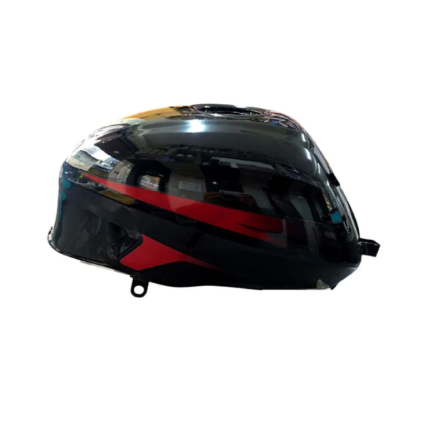Ensons Petrol Tank for Bajaj Pulsar 150/180 BS3 UG6 with Monogram | Black & Red