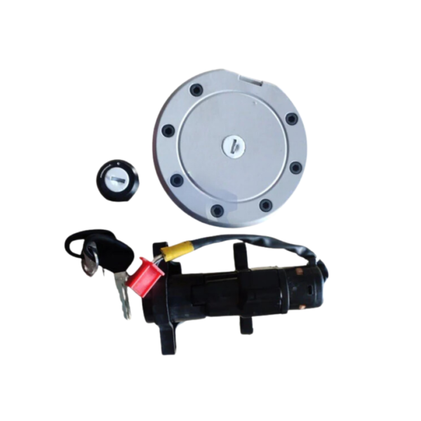 MINDA Lock Set for Bajaj Platina 100 CC | Set of 3