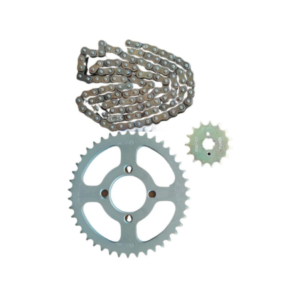 ROLON Chain Sprocket Kit (For Bajaj Platina 125 DTSi - 4Hole|42T-15T-114L)