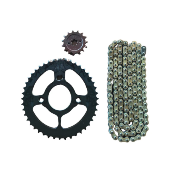 Rolon Chain Sprocket Kit for Bajaj Pulsar 150 AS/ 150 RS(4Hole|45T-15T-134L)