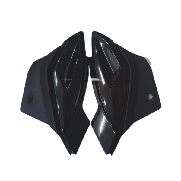 Side Panel for Bajaj Pulsar 150 | Digital Model | With Jaali | Black