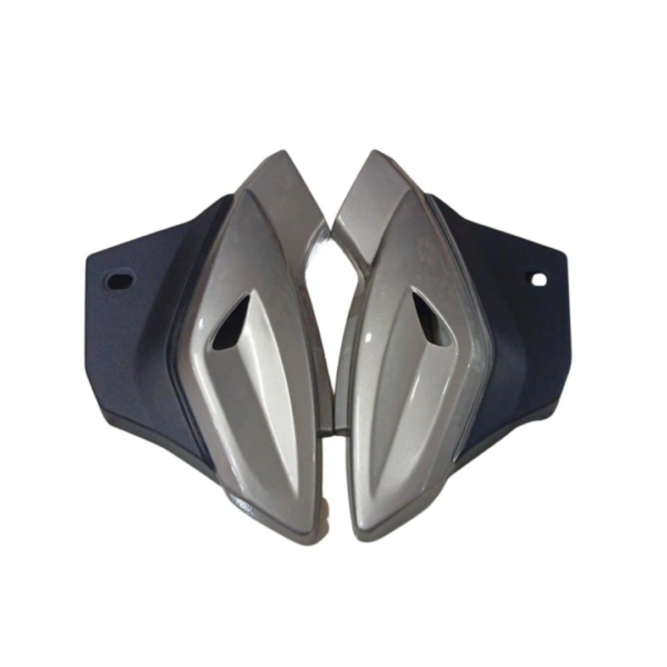 Side Panel for Bajaj Pulsar 150 | Digital Model | With Jaali | Silver