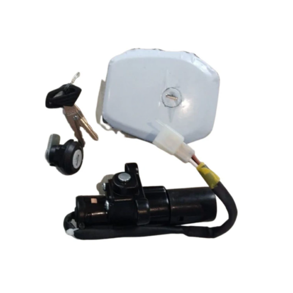 Spark Minda Ignition Lock Set for Bajaj Discover 125/ 135 Old Model | Set of 3