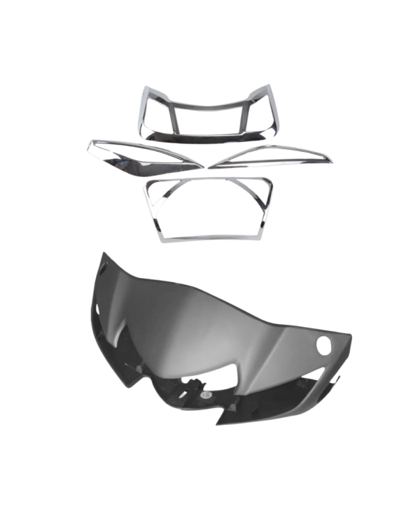 HEAD LIGHT VISOR SUITABLE FOR PLEASURE + WITH CROM