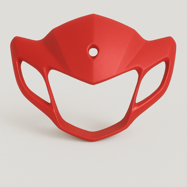 HEAD LIGHT VISOR SUITABLE FOR ACTIVA 125 BS4  WITHOUT GLASS